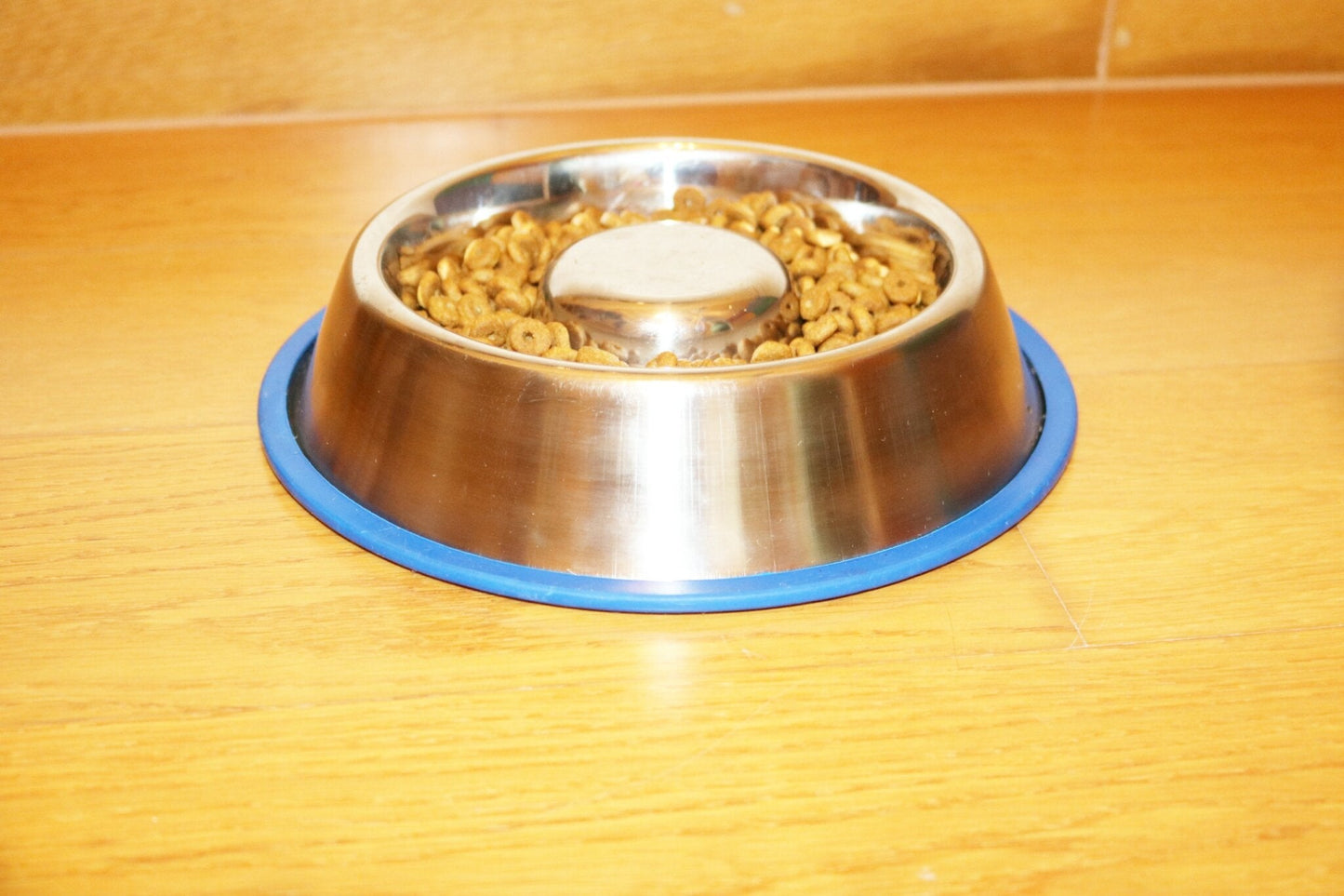 Mr. Peanut's Slow Feed Anti-Bloat Dog Bowl with Bonded Silicone Base